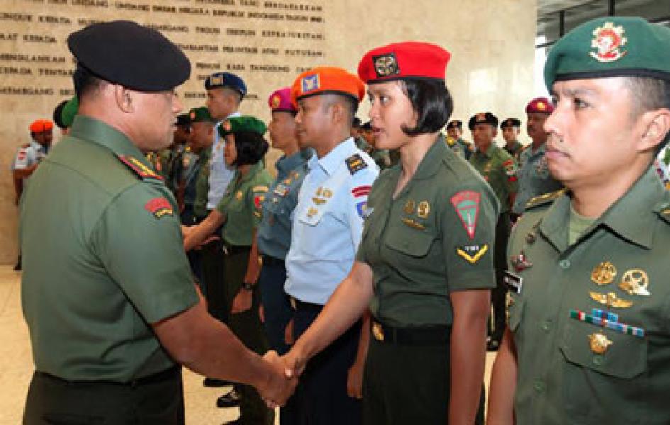 70 Personel Kontingen TNI Berangkat ke Korea Selatan