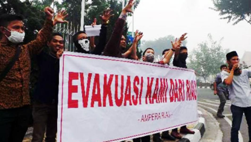 Ampera Minta Pemprov Ungsikan Warga dari Kabut Asap