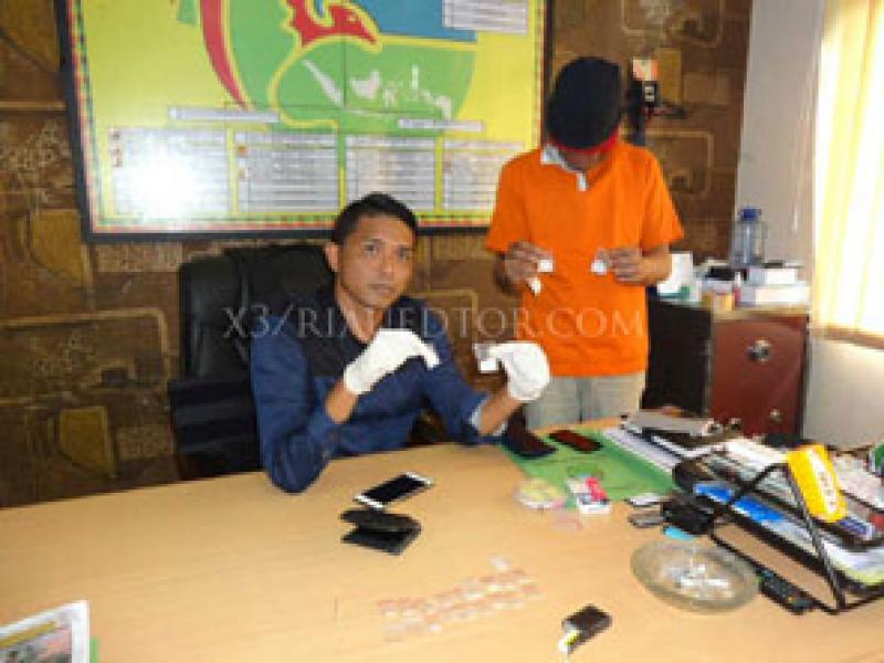 Bandar Sabu, Mantan Petugas Damkar Pekanbaru di Tangkap Polisi