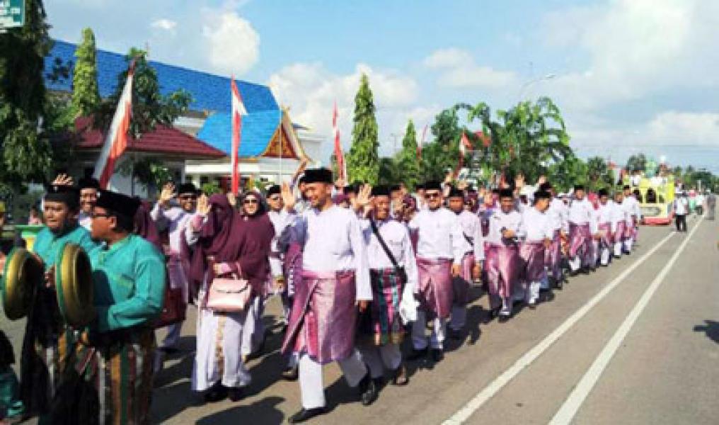 Bengkalis Utus 1070 Peserta Pada Pawai Taaruf MTQ Provinsi di Siak