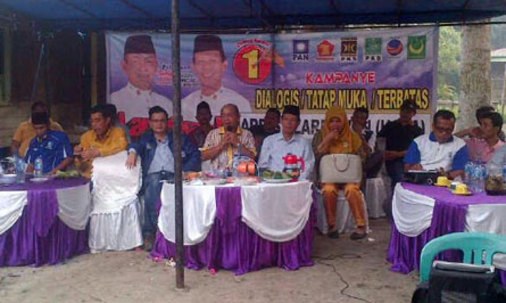 Di Kampanye Dialogis Haza, Warga Minta Perbaikan Jalan Lintas Bono