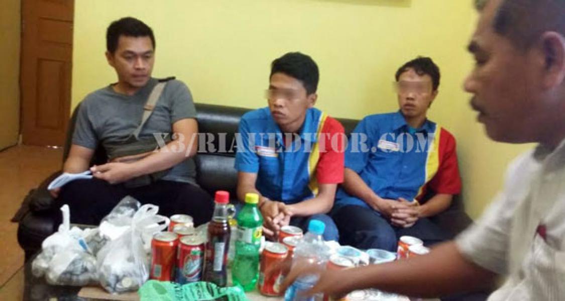 Dua Karyawan Dalangi Perampokan Indomart Jalan KH Ahmad Dahlan Pekanbaru