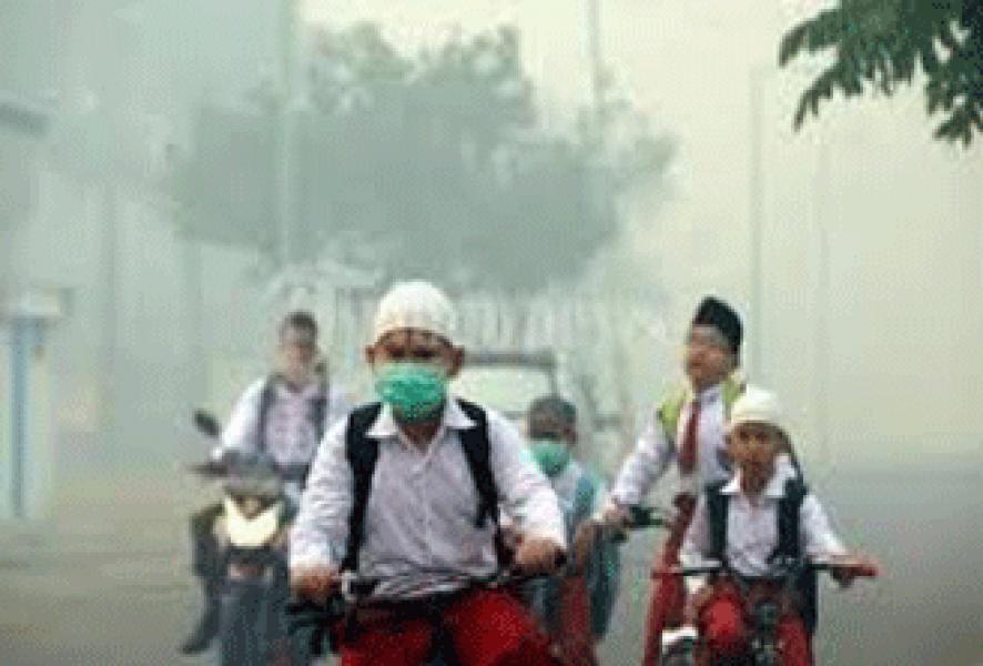 Kabut Asap Parah, Sekolah Se Rohul Diliburkan