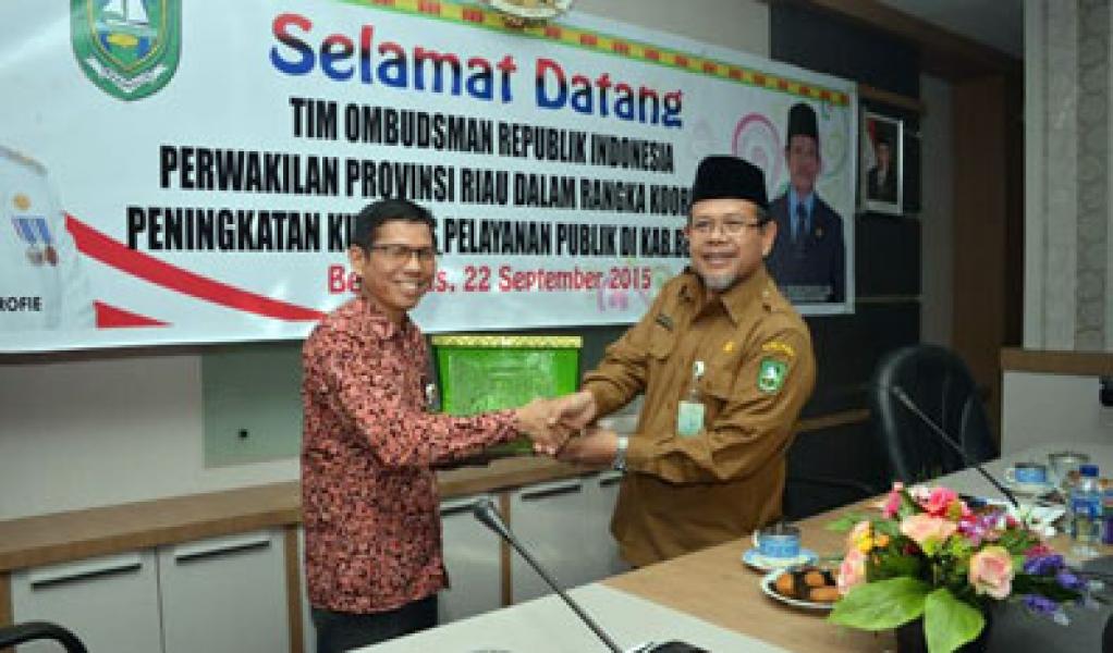 Ombudsman Sarankan Pemkab Bangun Unit Pelayanan Pengaduan Publik