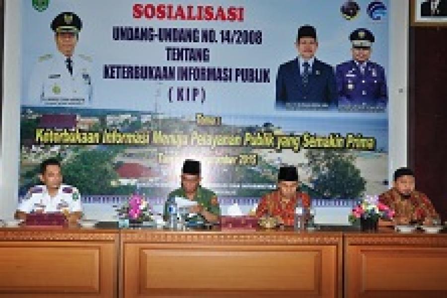 Pemkab Bengkalis Telah, Sedang dan Akan Terus Wujudkan Prima Transparansi