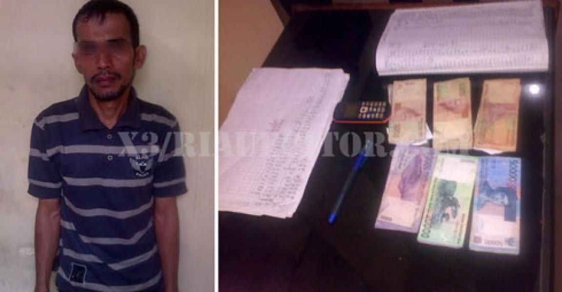 Penjual Kupon Judi Togel di Rohul Ditangkap Polisi