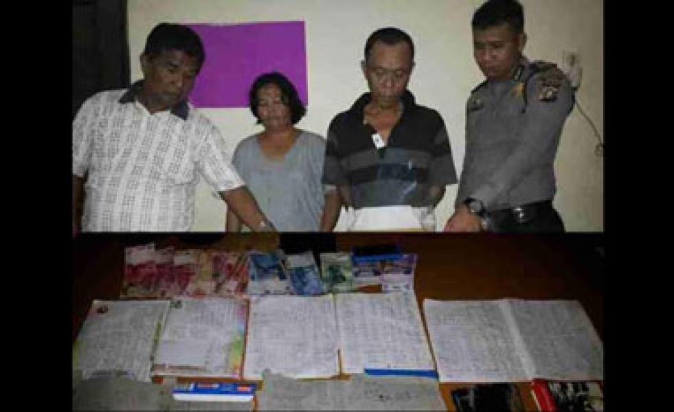 Penjual dan Bandar Togel di Dumai Ditangkap
