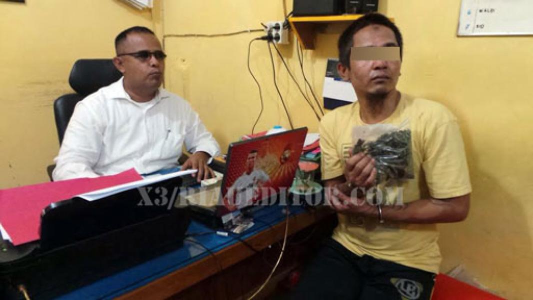 Petugas Lapas Kelas II A Pekanbaru Amankan Ganja Dari Seorang Napi