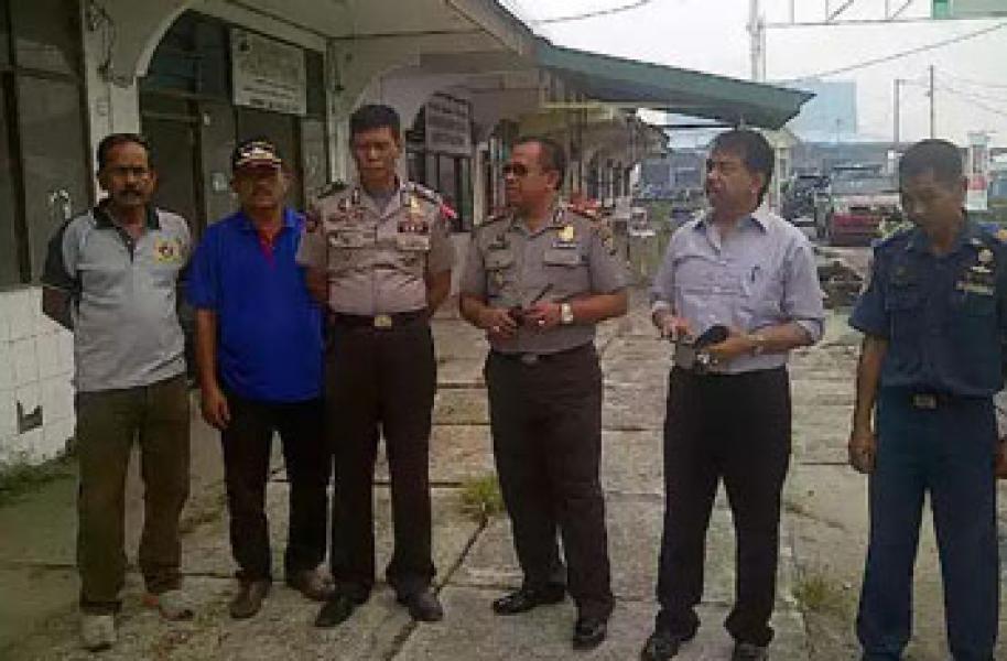 Polres dan KSOP Selatpanjang Tinjau Mess Basarnas