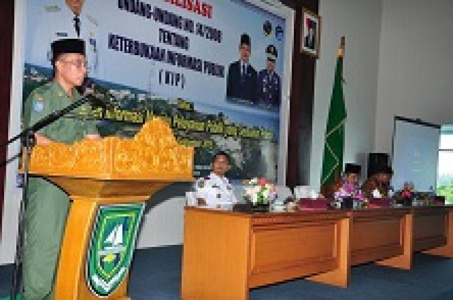 SKPD dan Aparaturnya Diminta Wujudkan Transparansi Pelayanan