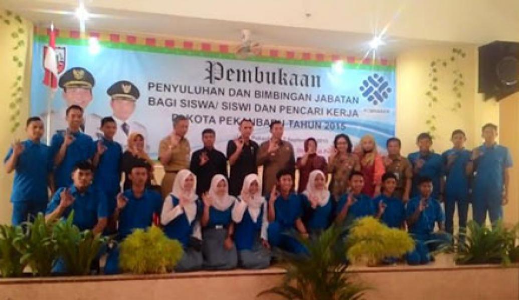 SMKN 4 Dapat Penyuluhan DuDi dari Disnaker Pekanbaru