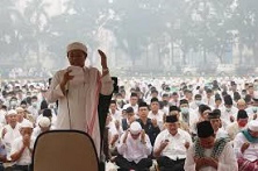 Tak Kunjung Hujan, LAMR Inhu Gelar Sholat Istisqa