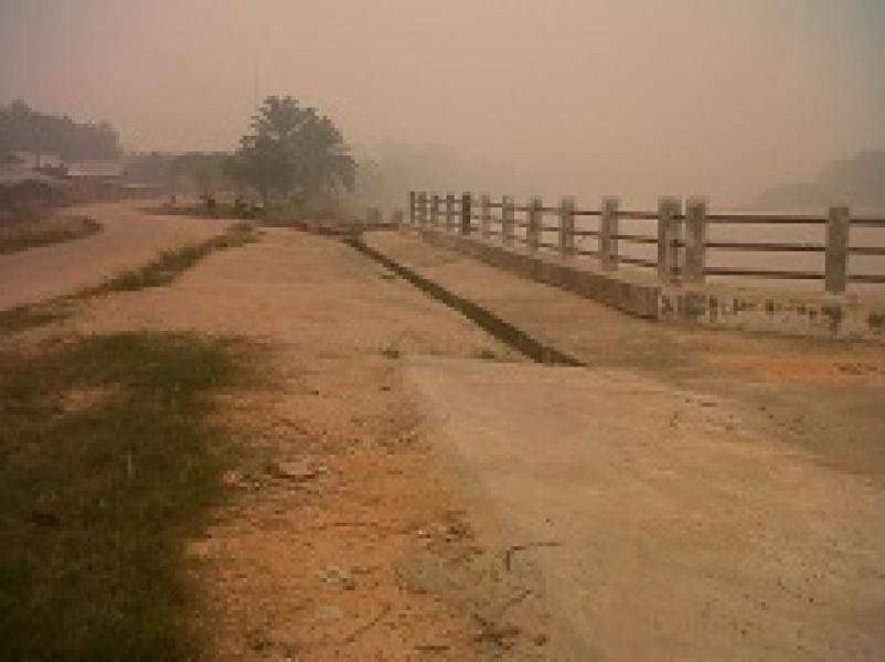 Turap Tebing Kuala Pintas Desa Danau Baru Rusak Berat