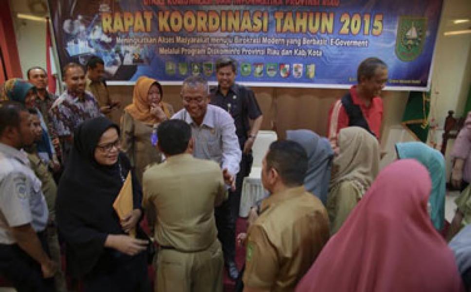 Tutup Rakor Kominfo se-Riau, Pj Bupati Sebut Koordinasi Faktor Kunci Keberhasilan