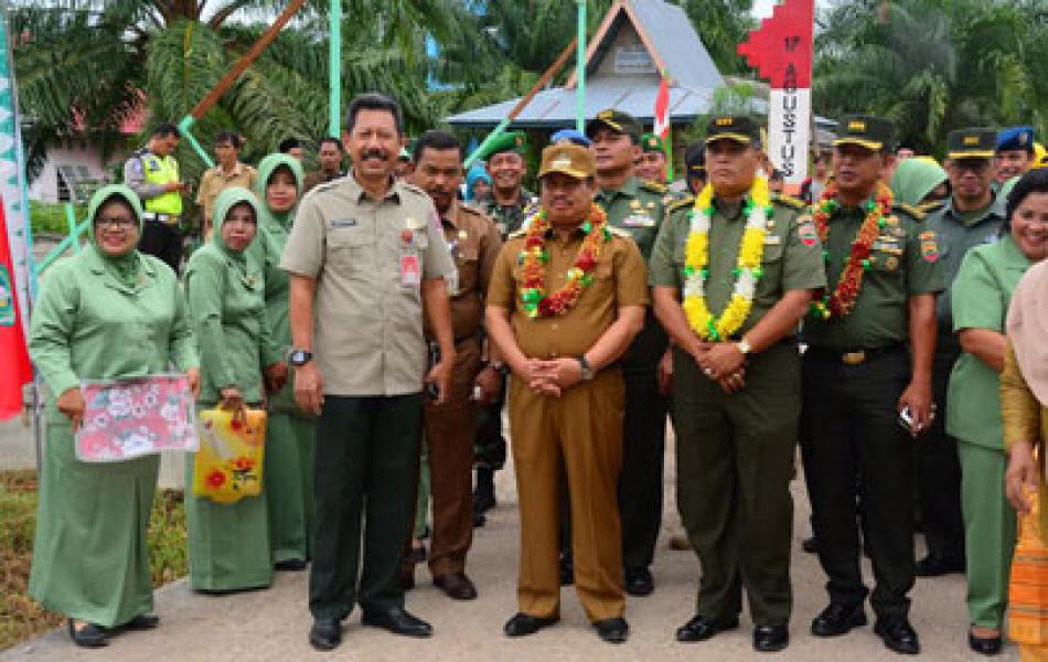 Bupati Amril: Kehadiran TMMD ke 97 Merupakan Penghargaan Bagi Bengkalis