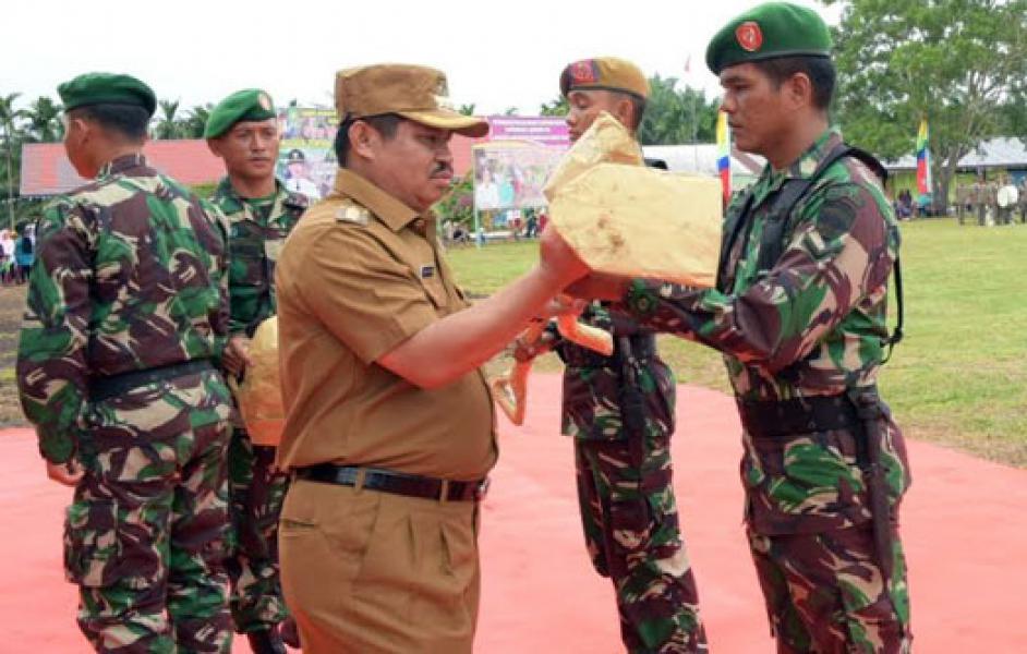 Bupati Bengkalis Resmi Buka TMMD Ke 97 yang Ditaja Kodim 0303/Bengkalis