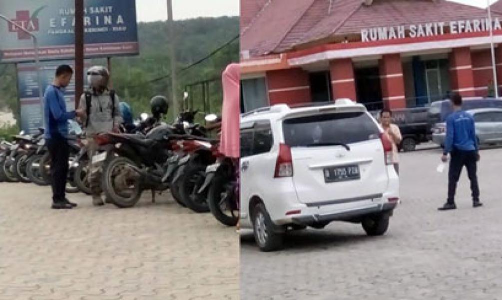 Dispenda Pelalawan Keluarkan Izin Pengelolaan Parkir RS Efarina