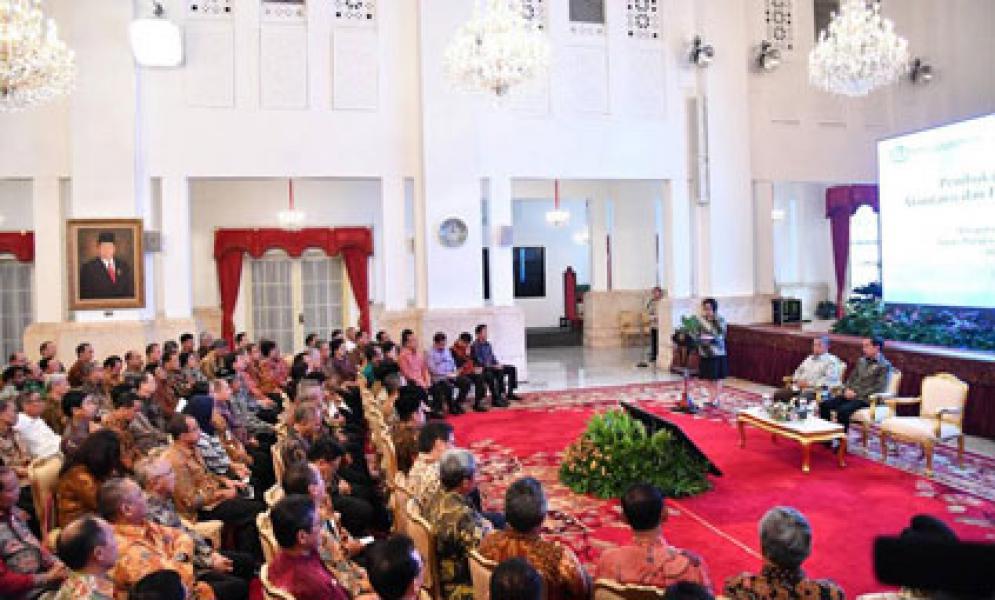 Gubernur Riau Hadiri Pembukaan Rakernas Akuntansi dan Pelaporan Keuangan Pemerintah Tahun 2016 di Istana Negara