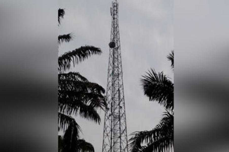 Hanya Untuk Telpon, Warga ‎Kerumutan Sebut Tower Telkomsel Jadi Pajangan