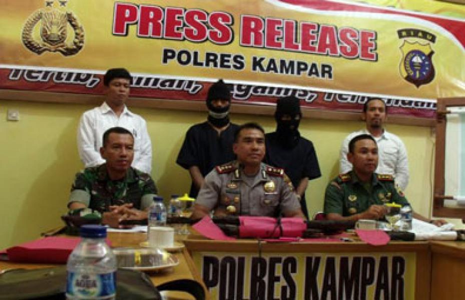Kapolres Kampar: Tersangka Karlahut Diancam 10 Tahun Penjara