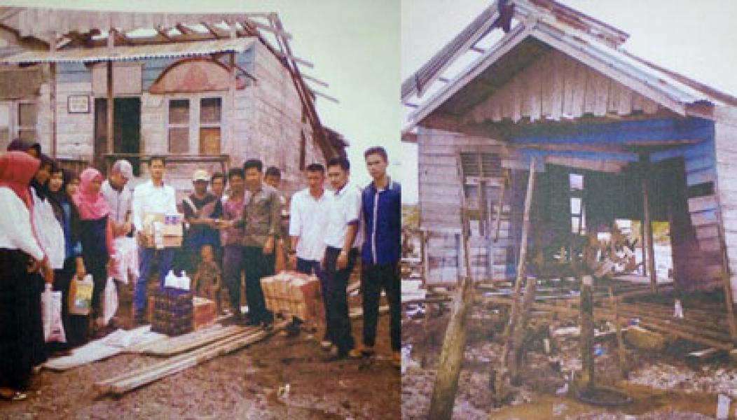 Korban Bencana Alam di Desa Pulau Jemur Butuh Perhatian