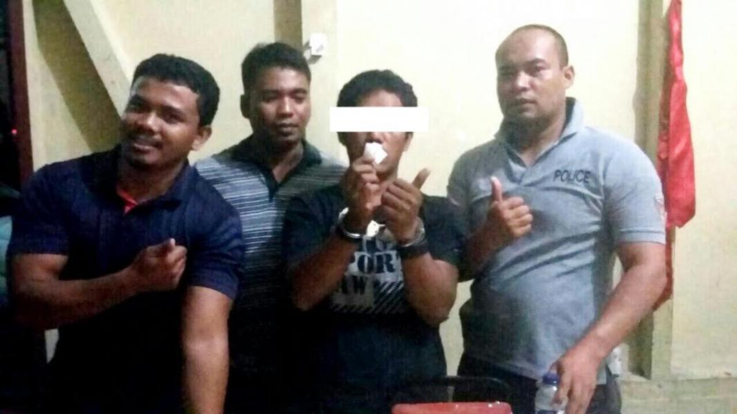Nyambi Jadi Pengedar Sabu, Sopir di Kampar Ditangkap 