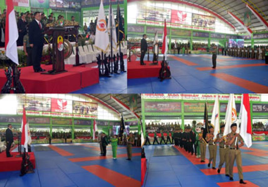 Panglima TNI Buka Eksebisi Yongmoodo Indonesia