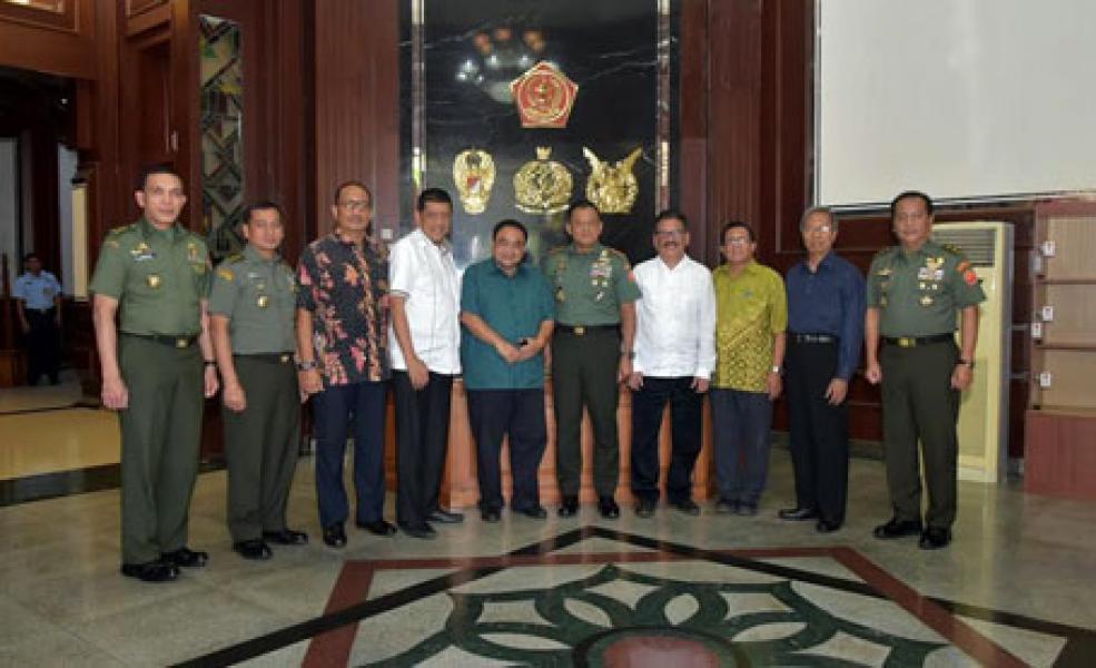 Panglima TNI Terima Ketua Umum PWI Pusat