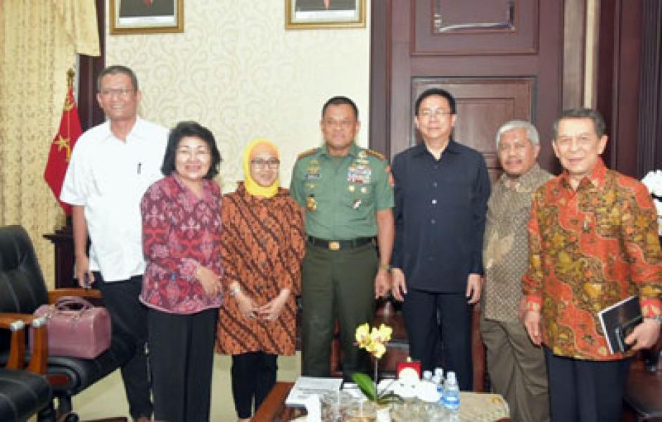 Panglima TNI Terima Kunjungan Dewan Pers  