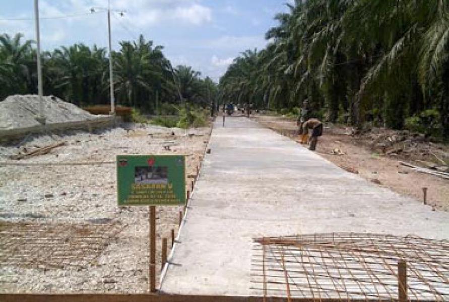 Pekerjaan Fisik TMMD Ke-97 Kodim Bengkalis Hampir Selesai