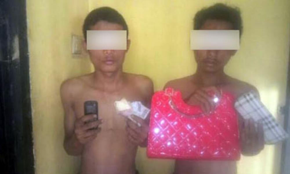 Pelaku Jambret Babak Belur Dimassa Warga Usai Beraksi