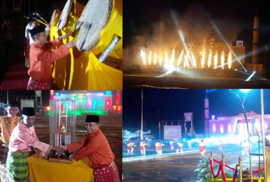 Pembukaan MTQ Ke-XV Kabupaten Pelalawan Berlangsung Meriah dan Spektakuler