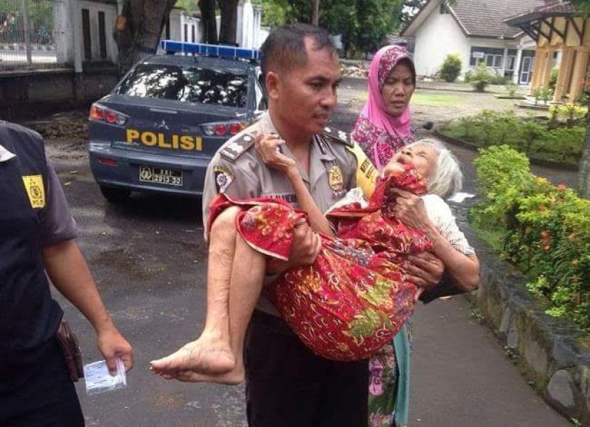 Perempuan 80 Tahun Yang Ditemukan Bhabinkamtibmas Polsek Kuta Loteng, Kini Hidup Layak di Panti Jompo