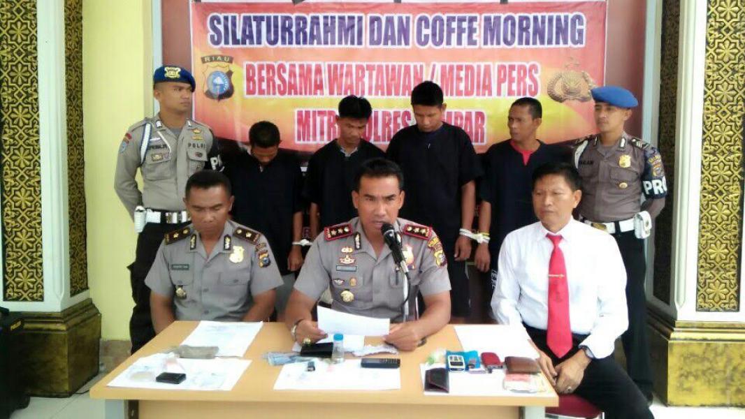 Polres Kampar Ekspos Pengungkapan Kasus Narkoba Dua Pekan Terakhir