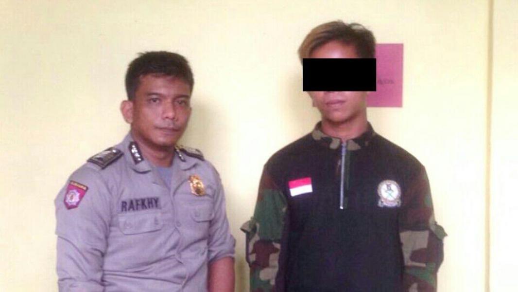 Polsek Tambang, Ringkus Pelaku Penganiayaan di Kualu