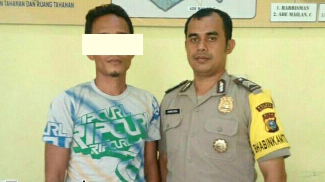 Polsek Tapung Hulu, Bekuk Pelaku Pencabulan Terhadap Bocah