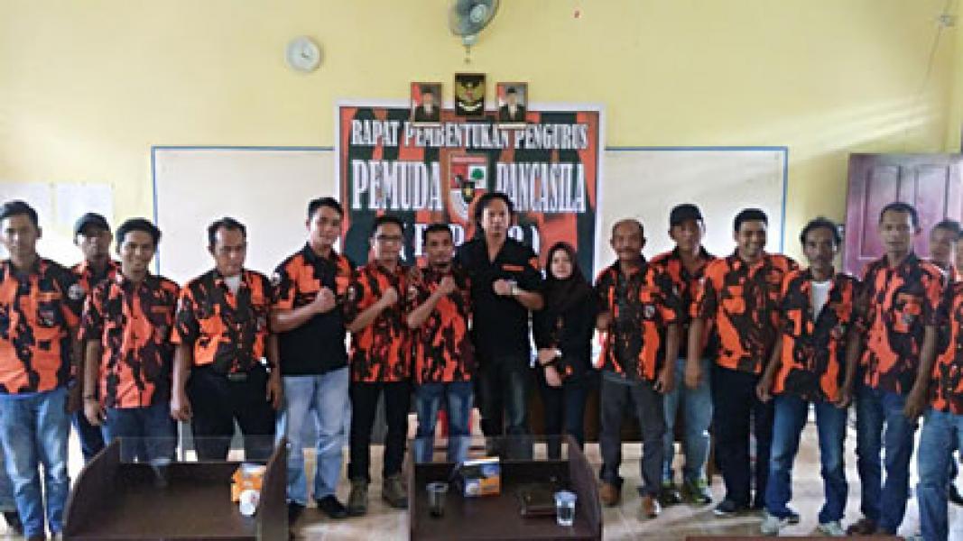 Surianto Ketua PAC Pemuda Pancasila Kecamatan Bantan Periode 2016-2019