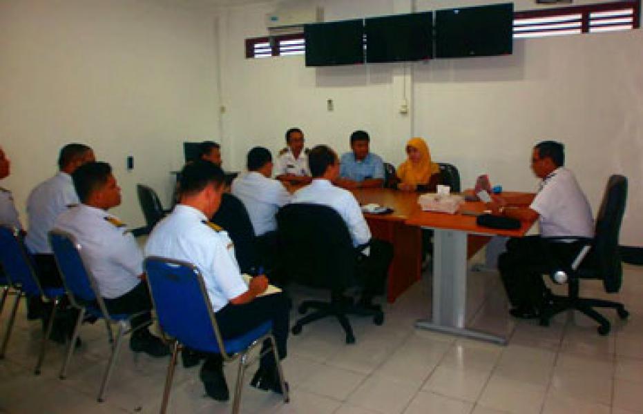 Tim Verifikasi BMN Inspeksi Kamla Zona Maritim Tengah