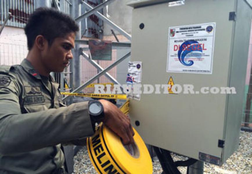 Tower 3 Berdiri Tanpa Izin, DPRD dan Tim Yustisi Langsung Segel