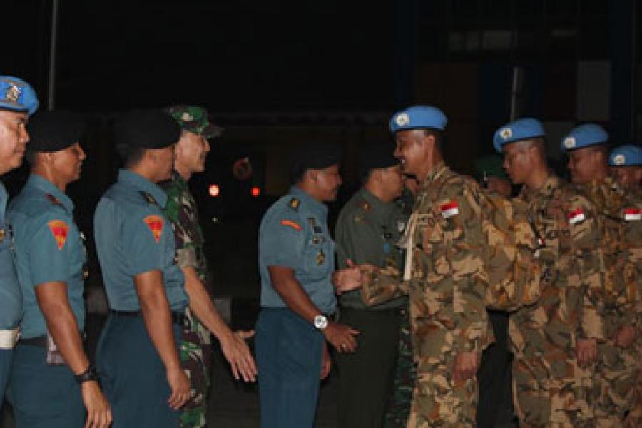 Wadan PMPP TNI Lepas Keberangkatkan Satgas Kizi TNI ke Afrika