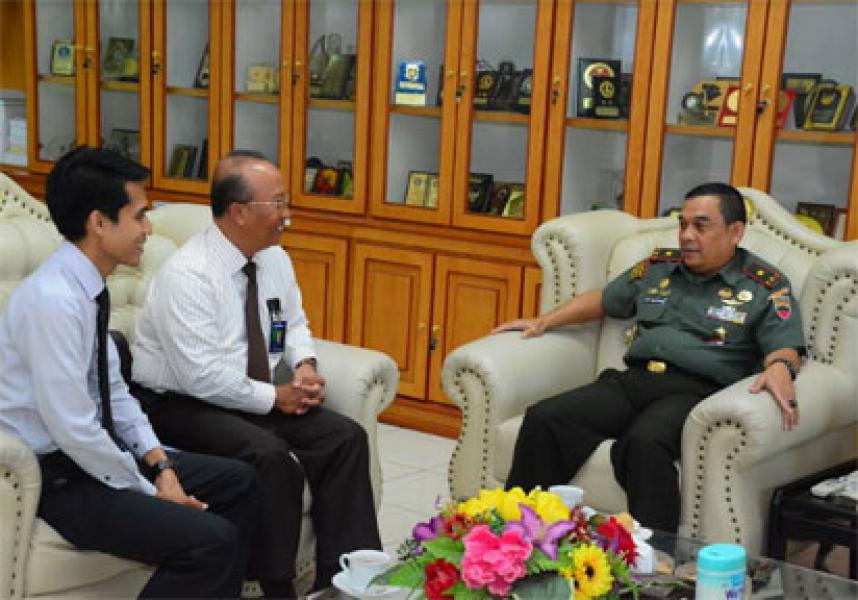 BRI dan Korem 031/Wirabima Terus Tingkatkan Kerjasama