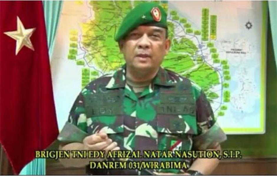 Danrem 031/WB Ajak Masyarakat Nobar Film G 30 S PKI  