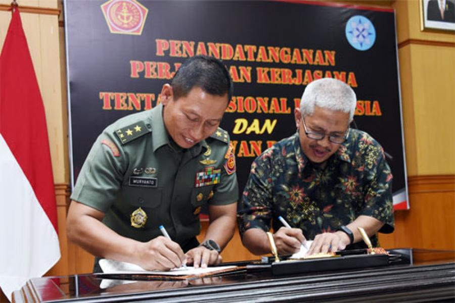 Kapuspen TNI: TNI dan Dewan Pers Sepakati Perjanjian Kerja Sama