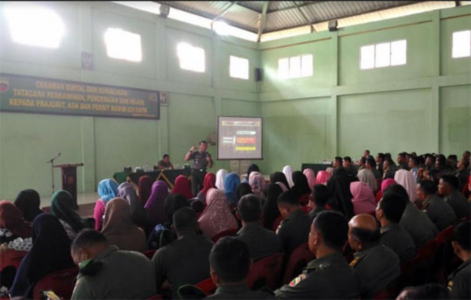Kodim 0313/Kpr Gelar Pembinaan Mental