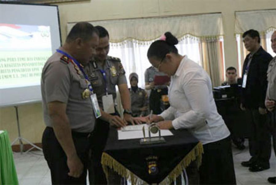 Lulus CPNS, 58 ASN Polda Riau Teken Pakta Integritas