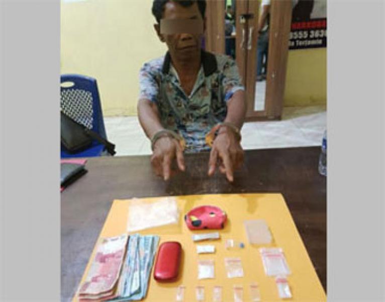Miliki Sabu dan Ganja, Warga Sinaboi Ditangkap