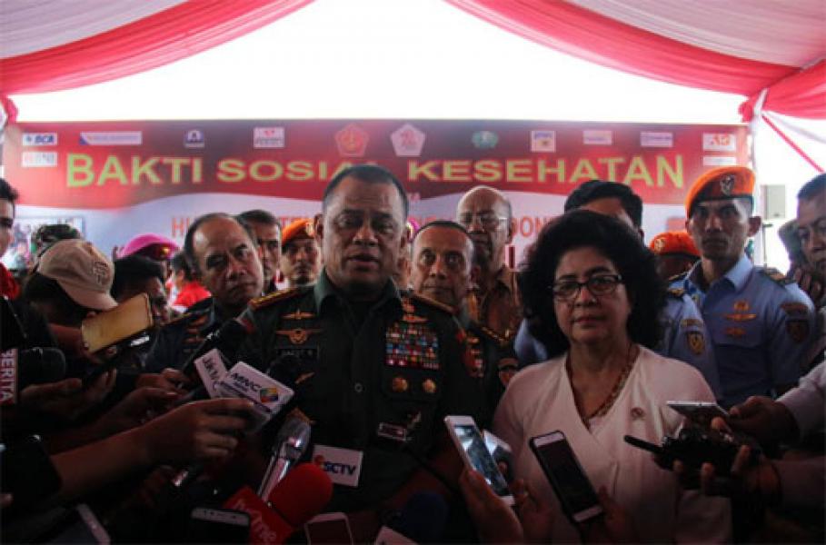 Panglima TNI: Baksos Kesehatan TNI Wujud Kepedulian kepada Masyarakat