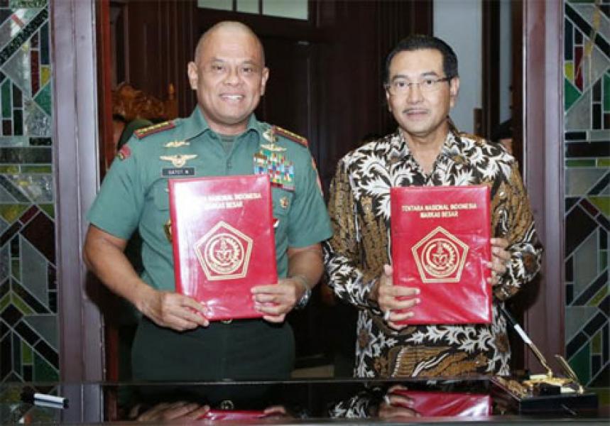Panglima TNI: Nota Kesepahaman FORKI dan BRI Untuk Pembinaan Prestasi Karateka