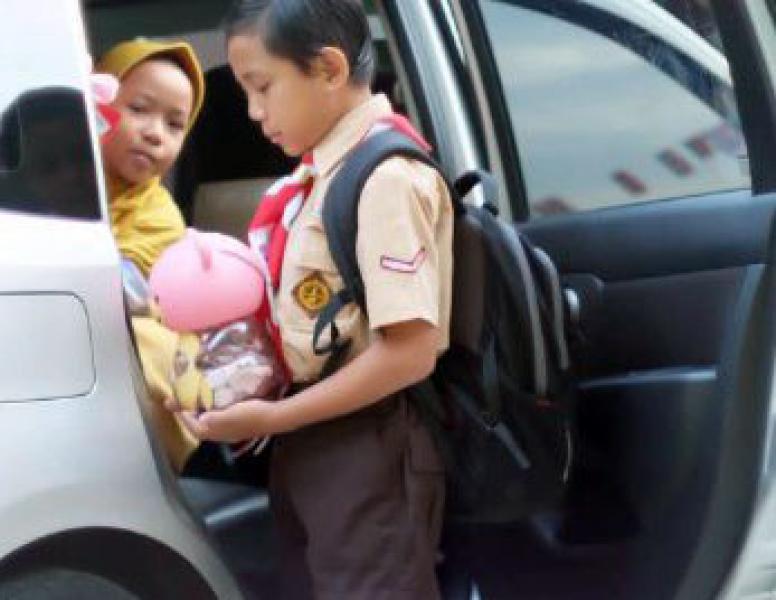 Rencana Beli Drone, Anak Sekolah Ini Relakan Uang Tabungan untuk Beli Kurban di Sekolahnya