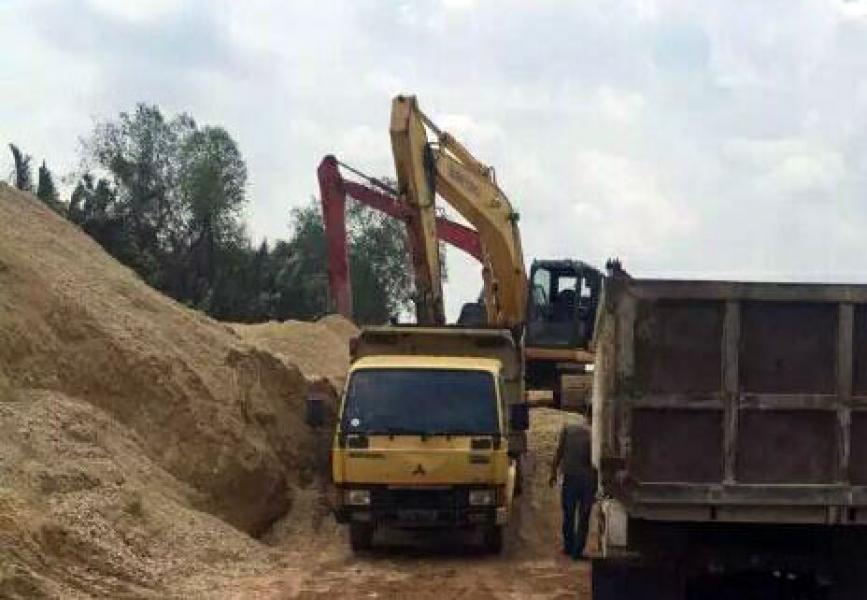 Ruas Jalan Kota Baru-Pulau Kijang Ditargetkan Tuntas Akhir November Nanti